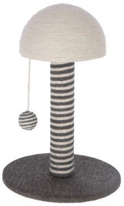 KERBL Katzenkratzbaum Funghi, grau/weiß, 42 cm