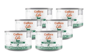 CALIBRA Cat Life Sterilisierte Ente 6x200g