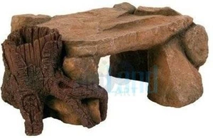 TRIXIE Felsplateau mit Baumstamm 25cm