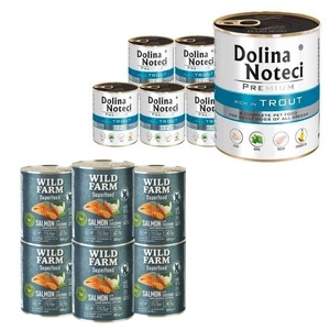Dolina Noteci Premium Forelle 6x800g + WILD FARM Superfood Lachs 6x800g