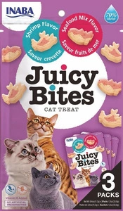 INABA Ciao Juicy Bites - Shrimps und Meeresfrüchte 3x11,3g
