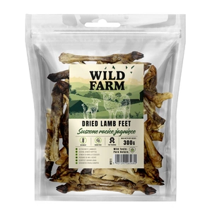 WILD FARM Getrocknete Lammhufe 300g Hundeleckerli