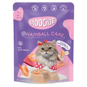MOOCHIE Hairball Control mit Garnele 70g