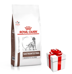 ROYAL CANIN Gastro Intestinal Moderate Calorie GIM23 15kg + Überraschung für den Hund