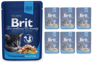 BRIT Cat Kitten Chicken 6x100g