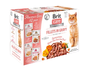 BRIT CARE Katzenfilets in Soße 12x85g