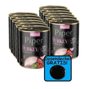 DOLINA NOTECI Piper für Hunde mit Pute und Brokkoli 12x800g