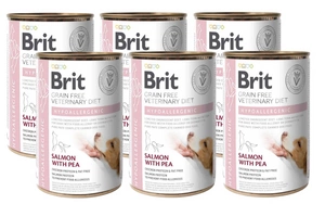 BRIT GF Veterinary Diets Dog Hypoallergenic 6x400g - Nassfutter für Hunde