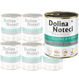 Dolina Noteci PREMIUM reichhaltiges Perlhuhn mit Apfel 30x800g
