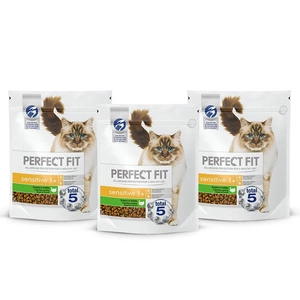 PERFECT FIT Sensitive 1+ Katzenfutter mit Truthahn 3x750g