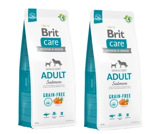 BRIT CARE Grain-free Adult Salmon 2x12kg