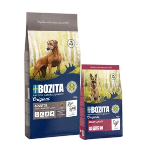 BOZITA Original Adult XL 12kg + BOZITA Original Adult Classic 3kg GRATIS !!!