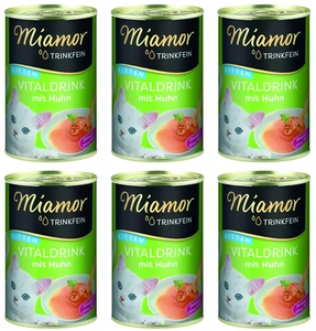 Miamor VitalDrink Kitten mit Huhn 6x135ml