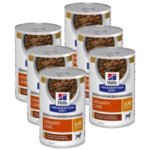 HILL'S PD Prescription Diet Canine c/d stew 6x354g - Dose