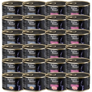 DOLINA NOTECI Premium Sterilisiert für Katzen MIX 24x185g