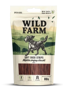WILD FARM Soft Entenstreifen 80g Hundeleckerli