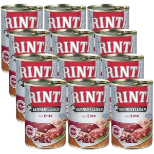 Rinti Kennerfleisch Ente Nassfutter für Hunde - Ente 12x400g
