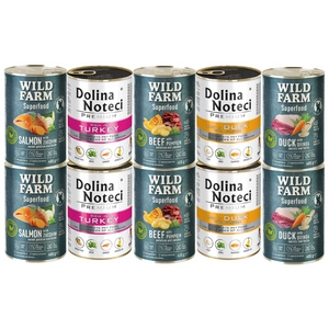 Wild Farm Superfood + Dolina Noteci MIX 10x400g