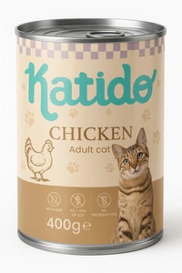 Katido Katzennassfutter mit Huhn 400g