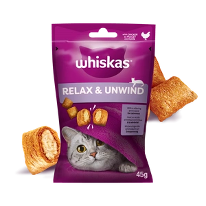 WHISKAS Relax & Relieve 45g Katzenleckerli, mit Huhn