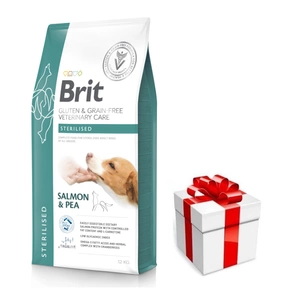 BRIT GF Tiernahrung Hund Sterilisiert 12kg  + Überraschung für den Hund