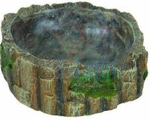 TRIXIE Wasser- und Futterschale 10x2,5x7,5 cm