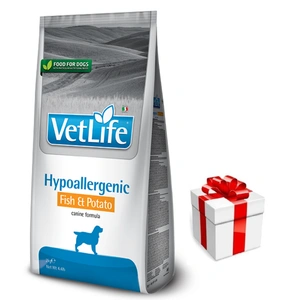 FARMINA Vet Life Dog Hypoallergenic Fish & Potato 2kg + Überraschung für den Hund