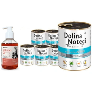 Dolina Noteci PREMIUM reich an Lammfleisch 6x800g + LAB V Lachsöl 250ml