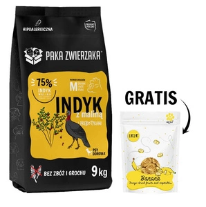Paka Zwierzaka - Seventh heaven - Pute mit Himbeere 9kg + GRATIS !!!