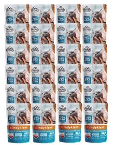 Frendi Piece in milder Sauce mit Pute 24 x 100g