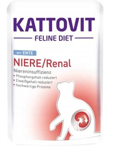 Kattovit Niere/Renal Ente 85g Beutel