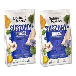 DOLINA NOTECI Premium Kabeljau - Trockenfutter für Hunde 2x9kg