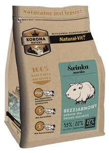KORONA NATURY Natural-Vit Futter für Meerschweinchen 750g