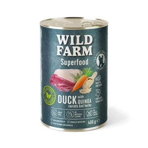 Wild Farm Superfood Duck 400g getreidefreies Hundefutter