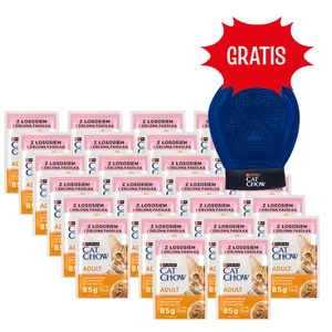 PURINA Katzenfutter Adult Lachs & Grüne Bohnen 26x85g Beutel