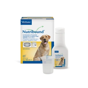 VIRBAC Nutribound Lösung zum Einnehmen für Hunde in der Rekonvaleszenz 3x150ml