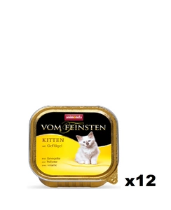 Animonda Cat Vom Feinsten Kitten mit Geflügel 12x100g
