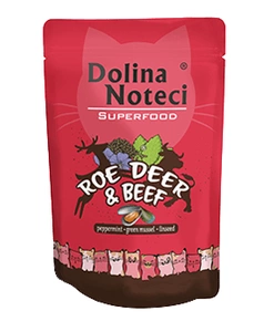 DOLINA NOTECI Superfood - Rehe und Rindfleisch - Beutel 85g