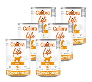 CALIBRA Dog Life Adult Pute mit Äpfeln 6x400g