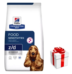 HILL'S PD Prescription Diet Canine z/d Food Sensitivities 10kg + Überraschung für den Hund