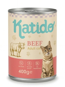 Katido Katzennassfutter mit Rindfleisch 400g