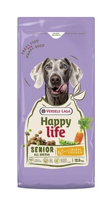 VERSELE-LAGA Happy Senior mit Huhn 12,5kg - Senior Hundefutter mit Huhn