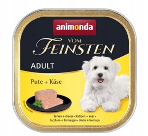 ANIMONDA Dog Vom Feinsten Adult Pute mit Käse 150g
