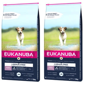 EUKANUBA Puppy&Junior Small/Medium getreidefrei 2x12kg
