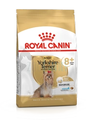 ROYAL CANIN Yorkshire Terrier Adult 8+ 3kg-Trockenfutter für ausgewachsene Yorkshire Terrier, über 8 Jahre alt