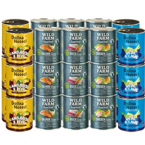 WILD FARM Superfood + Dolina Noteci MIX 30x800g