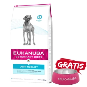 EUKANUBA Veterinary Diet Joint Mobility 12kg + Hundenapf GRATIS!