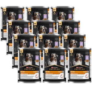 PRO PLAN Everyday Nutrition Adult Truthahn-reiches Hundefutter in Gelee 12x400g