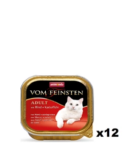 Animonda Cat Vom Feinsten Adult Rind und Kartoffeln 12x100g