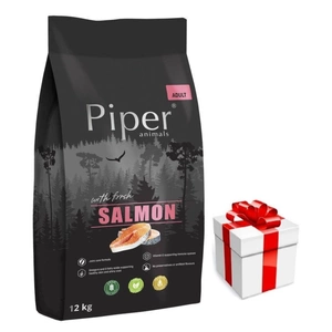 DOLINA NOTECI Piper Tiere mit Lachs 12kg + Überraschung für den Hund